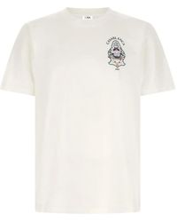 CASABLANCA - Hotel Emblem Print T-Shirt - Lyst
