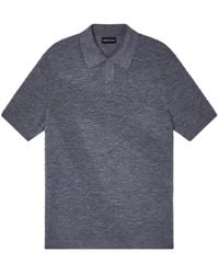 Emporio Armani - Textured T-Shirt - Lyst