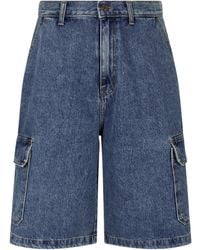Studio Tomboy X - Jeans-Shorts Mit Aufgesetzten Taschen - Lyst