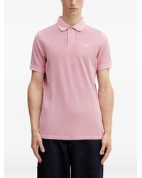 Barbour - Logo-Embroidered Polo Shirt - Lyst