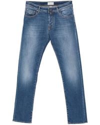 Jacob Cohen - Faded Straight-Leg Jeans - Lyst