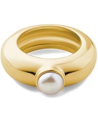 Eliou - Juliette Pearl Ring - Lyst