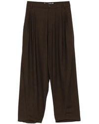 frenken - Pleated Wide-Leg Trousers - Lyst