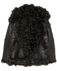 N°21 - Veste À Bords En Peau De Mouton - Lyst