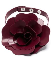Philosophy Di Lorenzo Serafini - Floral-Appliqué Chocker - Lyst