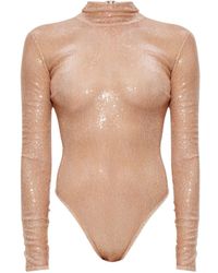 DSquared² - Sequinned Roll-Neck Body - Lyst