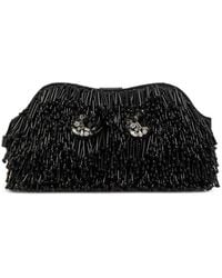 Anya Hindmarch - Eyes Embellished Leather Sunglasses Pouch - Lyst