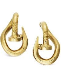 David Webb - Orecchini Bent Nail - Lyst