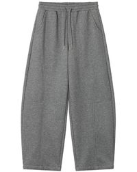 B+ AB - Drawstring Wide-Leg Track Pants - Lyst