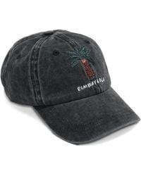 Bimba Y Lola - Washed Palm Tree Cotton Cap - Lyst