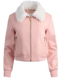 Alice + Olivia - Collar Jacket - Lyst