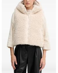 Save The Duck - Ayla Fleece Jack Met Capuchon - Lyst