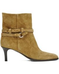 Isabel Marant - 55Mm Meyli Buckle-Detail Ankle Boots - Lyst