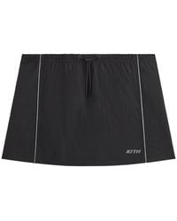 Kith - Lowen Drawstring Track Mini Skirt - Lyst