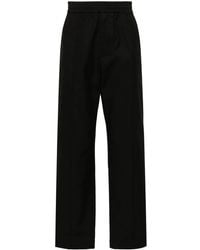 Valentino Garavani - Canvas Broek Met V-Detail - Lyst