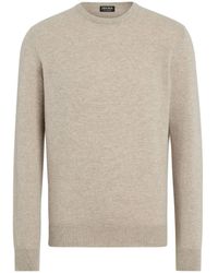 ZEGNA - Oasi Crew-Neck Cashmere Jumper - Lyst
