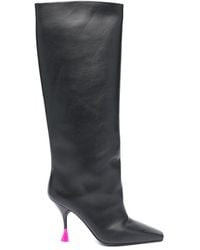 3Juin - Anita 100mm Leather Knee-boots - Lyst