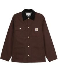Carhartt - Corduroy-Collar Button-Fastening Jacket - Lyst