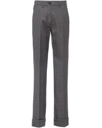 Miu Miu - Grisaille Straight-leg Trousers - Lyst