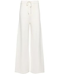 Yves Salomon - Wide-Leg Knitted Trousers - Lyst