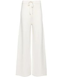 Yves Salomon - Wide-Leg Knitted Trousers - Lyst
