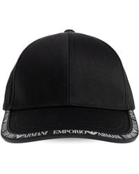 Emporio Armani - Logo Cap - Lyst