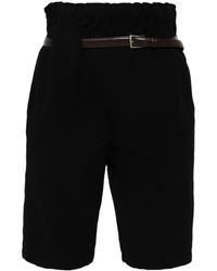 Magliano - Provincia Belted Track Shorts - Lyst