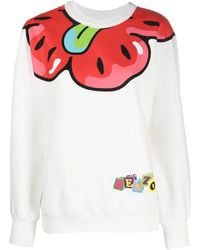 KENZO - Felpa Kimono Boke Flower - Lyst