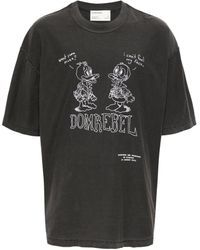 DOMREBEL - Comic Pals Graphic-print Cotton T-shirt - Lyst