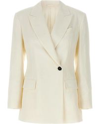 Brunello Cucinelli - Blazer Met Dubbele Rij Knopen - Lyst