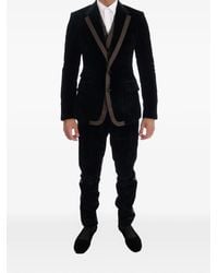 Dolce & Gabbana - Notch-Lapel Single-Breasted Suit (Set Of Three) - Lyst