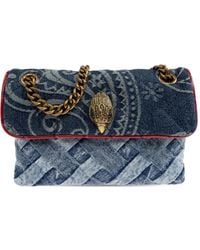 Kurt Geiger - Mini Kensington Soft Umhängetasche mit Paisley-Print - Lyst