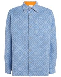 CASABLANCA - Overhemd Met Monogram-Print - Lyst