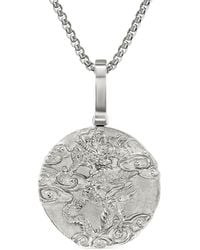 David Yurman - Sterling Dragon Amulet (30.9Mm) - Lyst