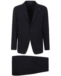 Tagliatore - Single-Breasted Wool-Blend Suit - Lyst
