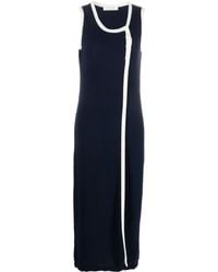 Giuliva Heritage - Lisa Cotton-Blend Midi Dress - Lyst