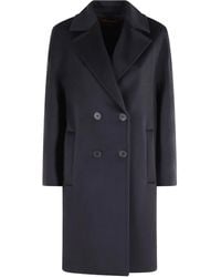 Max Mara - Double-breasted wool coat - Lyst