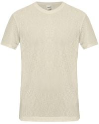 Nanushka - T-Shirt mit Rundhalsausschnitt - Lyst