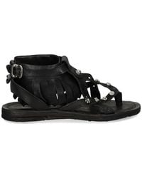 A.s.98 - Fringed Sandals - Lyst
