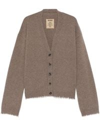 Uma Wang - Oversized Cashmere Button-Front V-Neck Cardigan - Lyst