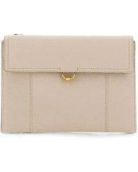 Gianni Chiarini - Vicky Pebbled Leather Clutch Bag - Lyst