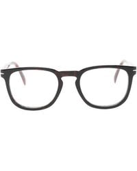David Beckham - Tortoiseshell-Effect Square-Frame Glasses - Lyst