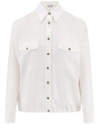 Brunello Cucinelli - Buttoned Pocket Shirt - Lyst