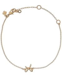 Kate Spade - Girlie Pearlie Mini Bow Charm Bracelet - Lyst