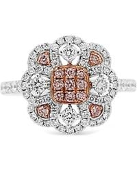 HYT Jewelry - 18K And Platinum Diamond Ring - Lyst