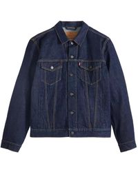 Levi's - Button Flap Patch Pockets Jacket - Lyst