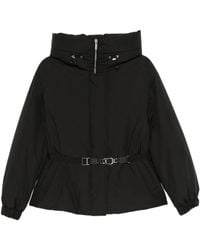 Moorer - Belted High-Neck Jacket - Lyst