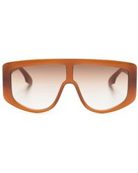 Victoria Beckham - Visor Pilot-frame Sunglasses - Lyst