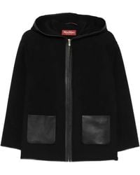 Max Mara - Comica Hooded Wool Coat - Lyst