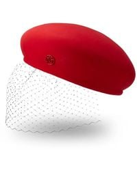 Maison Michel - New Bonnie Veil Hat - Lyst